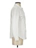 Theory Ivory Long Sleeve Button-Down Shirt Size S - photo 4