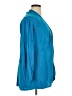 Catherines 100% Rayon Teal Kimono Size 1X - photo 4