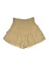 Shein Tan Khaki Shorts Size 4 - photo 1