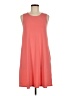 AB Studio Solid Orange Casual Dress Size M - photo 1