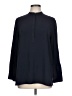 Bogner Blue Long Sleeve Blouse Size 10 - photo 1