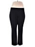 JM Collection Solid Black Active Pants Size XXL - photo 1