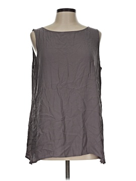 Eileen Fisher Sleeveless Silk Top