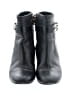 Tory Burch 100% Leather Black Ankle Boots Size 11 - photo 2