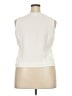 J.Crew 100% Polyester Ivory Vest Size 18 - photo 2