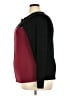 NY Collection Color Block Burgundy Long Sleeve Blouse Size 3X - photo 5