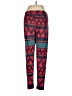 Lularoe Print Red Leggings Size 1X (Tall & Curvy) - photo 2