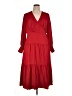 Reba Red Casual Dress Size 16 - photo 1