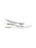 Tory Burch Metallic Silver Flats Size 8 1/2 - photo 1
