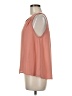 Lily White Orange Sleeveless Blouse Size M - photo 5