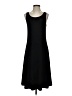 Alfani Solid Black Casual Dress Size 2 - photo 1