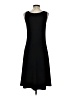 Alfani Solid Black Casual Dress Size 2 - photo 2