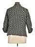 Roz & Ali Polka Dots Black Blazer Size 14 - photo 2