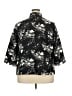 Cj Banks 100% Polyester Floral Black Jacket Size 2X - photo 2