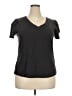 24/7 Maurices 100% Cotton Black Short Sleeve T-Shirt Size XXL - photo 1