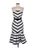 Alexis Chevron-herringbone White Cocktail Dress Size M - photo 1