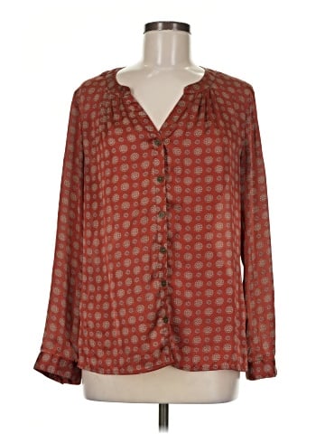 Roz & Ali Long Sleeve Blouse (view 1)