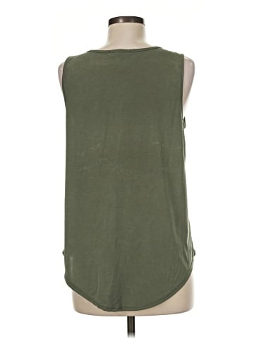 Green Envelope Sleeveless Top (view 2)