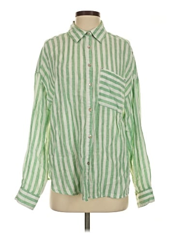 Nicole Miller New York Long Sleeve Button-Down Shirt (view 1)