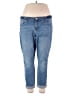 Gap Outlet Solid Blue Jeans Size 18 - photo 1