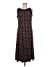 Perceptions Hearts Black Casual Dress Size M - photo 1