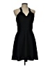 I.N. San Francisco Solid Black Cocktail Dress Size 13 - photo 1