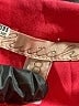 Hutch 100% Polyester Paisley Red Cocktail Dress Size 8 - photo 7