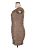 Brat Star 100% Polyester Metallic Brown Cocktail Dress Size XL - photo 5