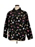 Maggie Barnes 100% Polyester Print Black Jacket Size 1X - photo 1