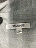 Madewell Gray Long Sleeve Blouse Size XS - photo 7