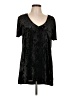 Spring & Mercer Black Short Sleeve T-Shirt Size L - photo 1