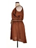 XOXO Solid Brown Casual Dress Size XL - photo 5
