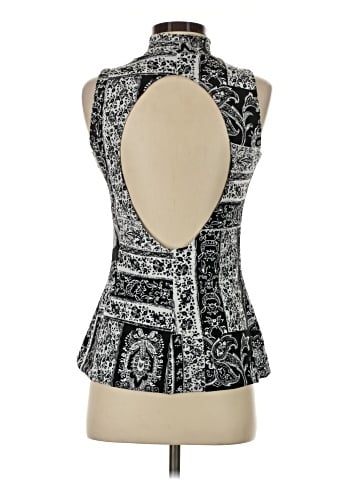 Julian Chang Sleeveless Button-Down Shirt (view 2)