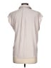 T Tahari 100% Polyester Tan Sleeveless Blouse Size L - photo 2