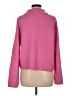J.Crew Solid Pink Turtleneck Sweater Size M - photo 2