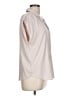 T Tahari 100% Polyester Tan Sleeveless Blouse Size L - photo 4
