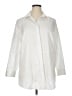Chico's 100% Cotton Ivory 3/4 Sleeve Button-Down Shirt Size XL - photo 1