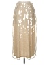 Old Navy 100% Polyester Metallic Silver Formal Skirt Size S - photo 1
