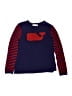Vineyard Vines 100% Cotton Blue Pullover Sweater Size 10 - 12 - photo 1