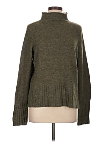 Madewell Donegal Inland Turtleneck Sweater in Coziest Yarn (view 1)