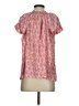 Rungolee Pink Short Sleeve Blouse Size S - photo 2