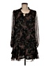 Dizzy Lizzy 100% Polyester Paisley Black Casual Dress Size M - photo 1