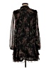 Dizzy Lizzy 100% Polyester Paisley Black Casual Dress Size M - photo 2