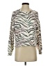 Rails Animal Print Ivory White Sweatshirt Size XS - photo 1