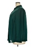 Torrid 100% Polyester Green Long Sleeve Blouse Size 2X Plus (2) - photo 5