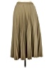 DAZY Solid Tan Casual Skirt Size L - photo 2