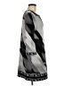 BCBGMAXAZRIA Graphic Gray Casual Dress Size M - photo 4