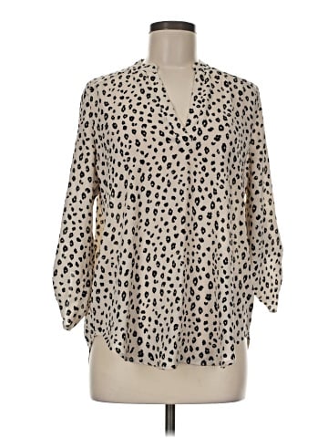 Lush 3/4 Sleeve Blouse (view 1)
