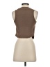 Assorted Brands 100% Polyester Brown Sleeveless Blouse Size XS - photo 2