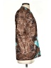 Unbranded Floral Brown 3/4 Sleeve Blouse Size S - photo 4